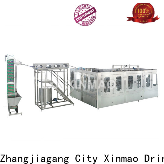 top carbonated filling machine glass factory for carbonated drink