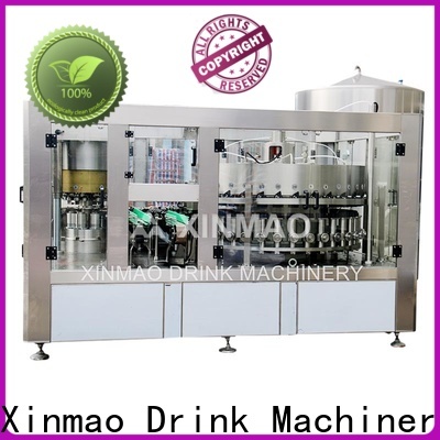 Xinmao drink soda can filling machine factory for soda