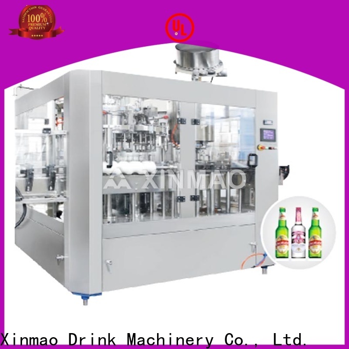 Xinmao production beer bottling equipment supply for beer can