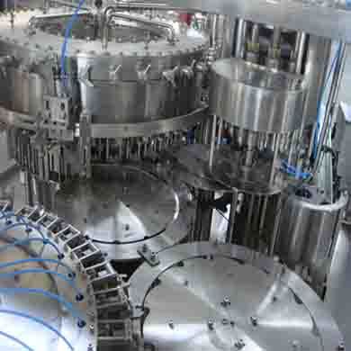 This machine is XINMAO’s 3in1 mono block filling machine